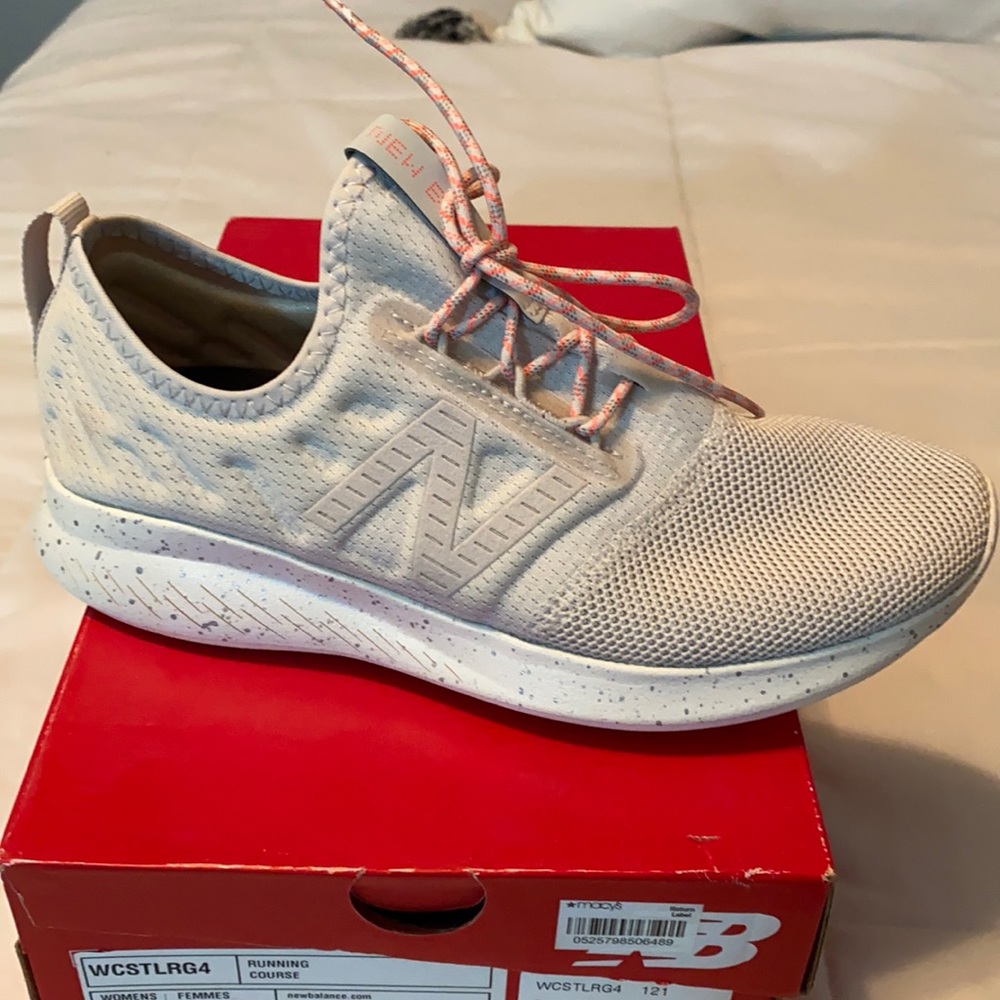 Off white new balance running shoes